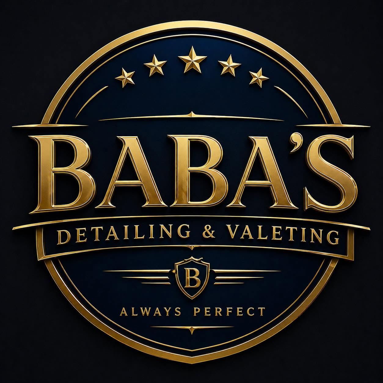 Baba's Detailing & Valeting crest — Always Perfect